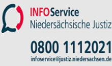 Link zur Homepage INFOService Niedersächsische Justiz